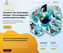 social media agency website